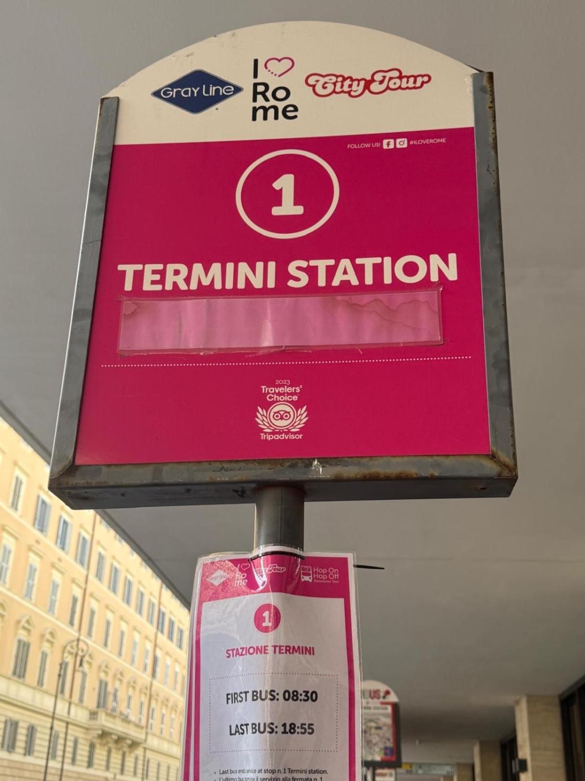 Apartmán Sweety Rome Termini Exteriér fotografie